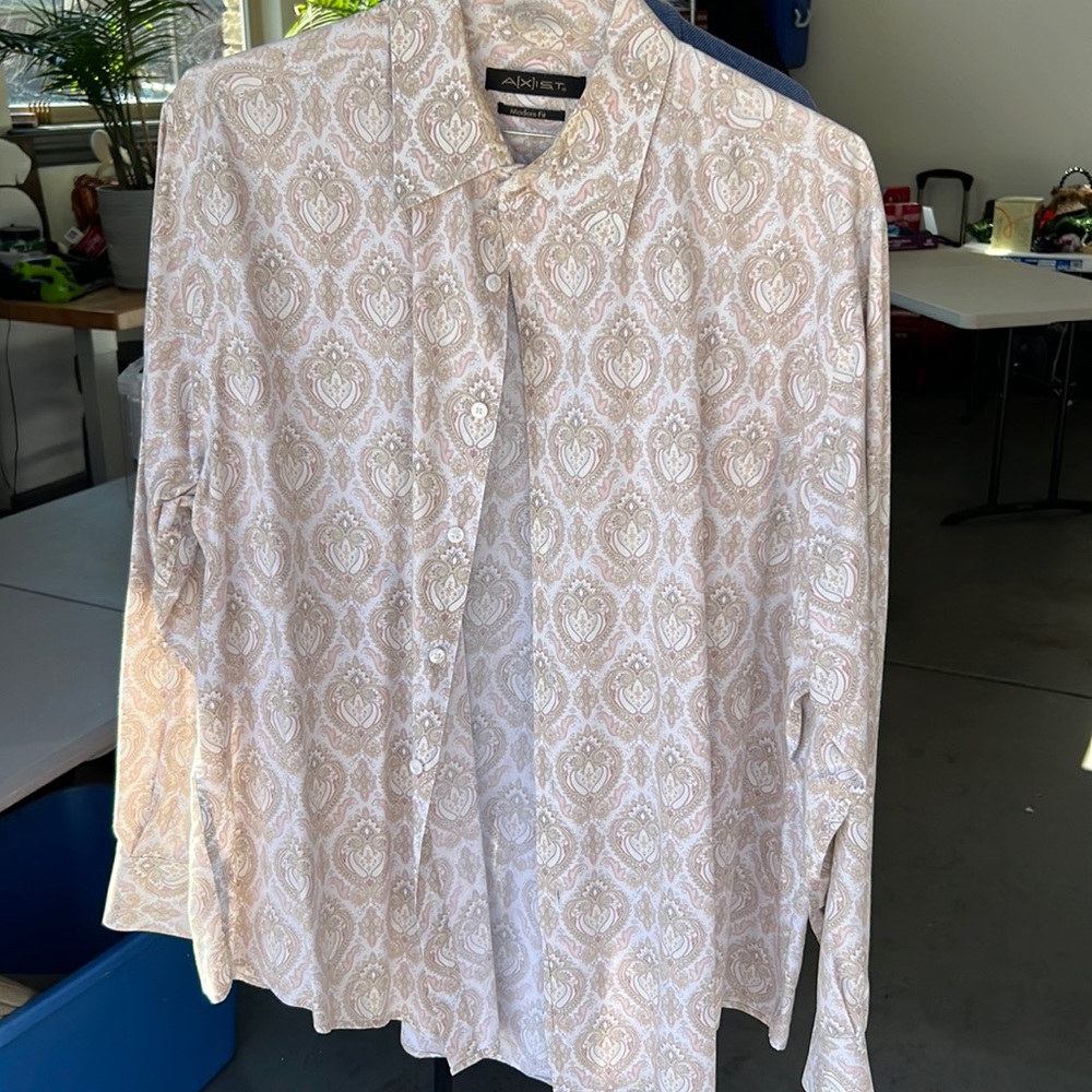 Western Dress Shirt, XXL